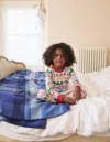 Boden Snug Long John Pajamas Gingerbread Fair Isle Boys  In Multi