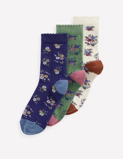 Boden Kids' Socken Im 7er-pack-kleiner Vintage | Grösse 23-26 In Multi
