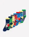 Boden Socks 7 Packsharks Boys  In Sharks
