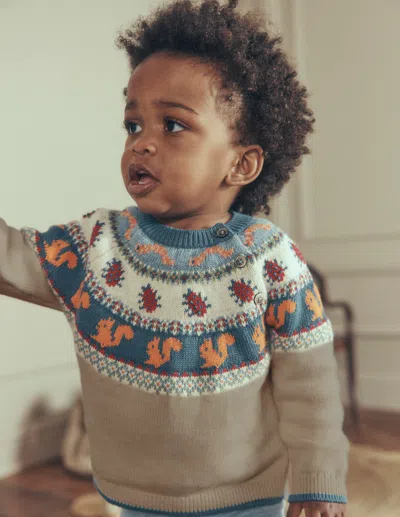 Boden Babies' Spielset Aus Fair-isle-strick In Bunt | Grösse 68 In Multi