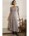 BODEN BODEN SQUARE NECK JERSEY MAXI DRESS