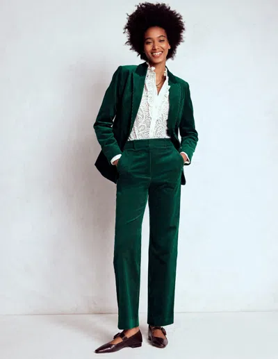 Boden Stamford Cordblazer-farn In Green
