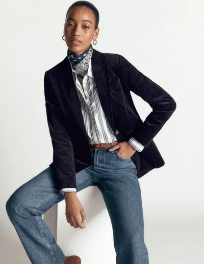 Boden Stamford Cordblazer In Blau | Grösse 30 In Blue
