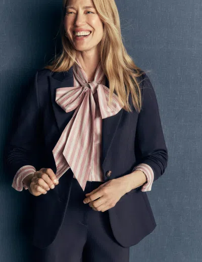 Boden Stamford Ponte-blazer In Blau | Grösse 46 In Blue