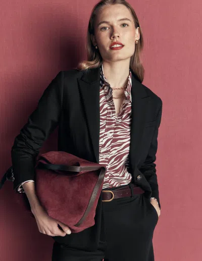 Boden Stamford Ponte-blazer In Schwarz | Grösse 46 In Black