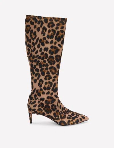 Boden Stretch-stiefel Mit Kitten-absatz | Grösse 36 In Bunt