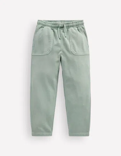 Boden Kids' Stückgefärbte Jogginghose In Blau | Grösse 98 In Green