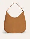 Boden Suede Hobo Bagtan Women  In Tan