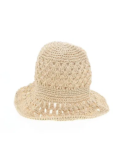 Pre-owned Boden Sun Hat In Ivory