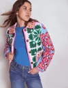 Boden Supersoft Frill Detail Top-meadow Spring Female  In Multi