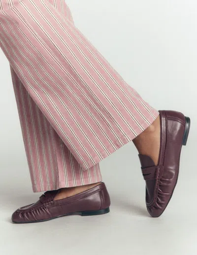 Boden Superweiche, Flexible Loafer In Oxblood | Grösse 42 In Multi