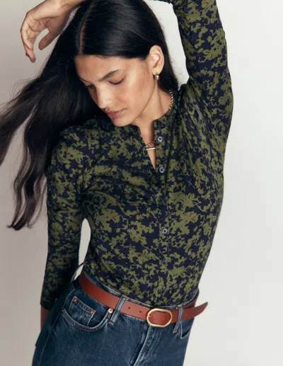 Boden Superweiches Hemd Mit Puffärmeln | Grösse 30 In Green