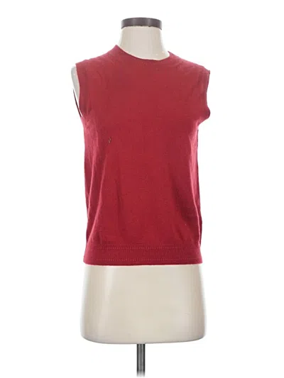 Pre-owned Boden Sweater Vest In Red