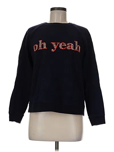 Pre-owned Boden Sweatshirt In Black