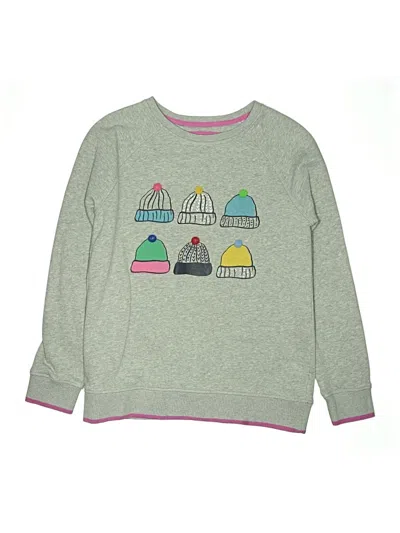 Pre-owned Boden Kids' Sweatshirt In Gray