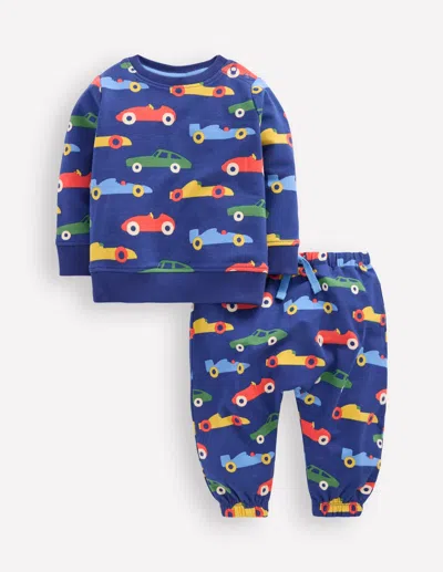 Boden Babies' Sweatshirt Play Set Blue Cars
