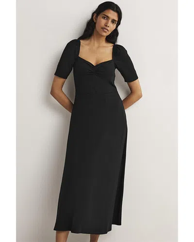 Boden Sweetheart Jersey Midi Dress In Black