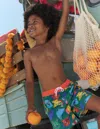 Boden Swim Shortsmulti Animal Faces Boys