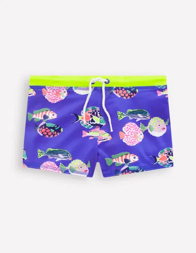 Boden Kids' Badehose-blaureiher Fisch