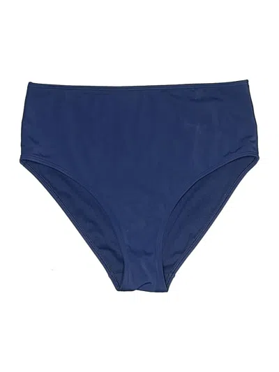Pre-owned Boden Swimsuit Bottoms In Blue