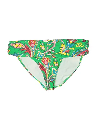 Pre-owned Boden Swimsuit Bottoms In Green