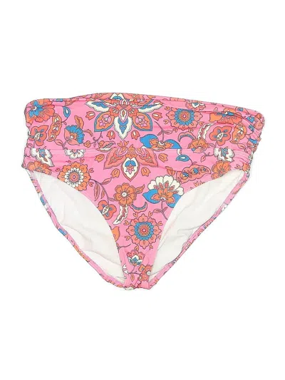 Pre-owned Boden Swimsuit Bottoms In Pink
