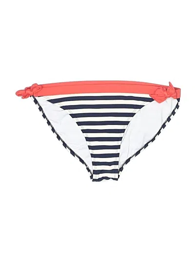 Pre-owned Boden Swimsuit Bottoms In White