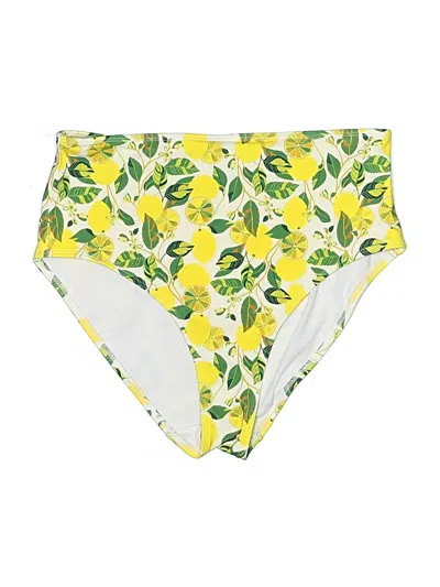 Pre-owned Boden Swimsuit Bottoms In Yellow