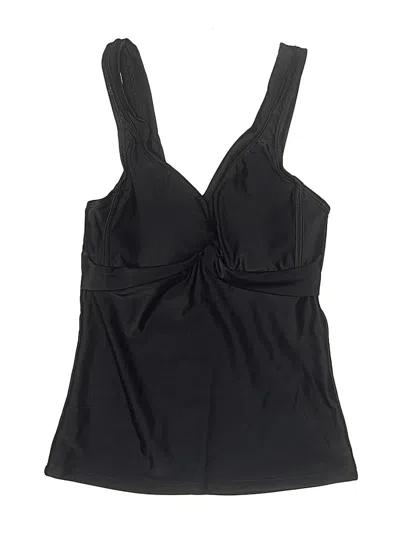 Pre-owned Boden Swimsuit Top Black Swimwear