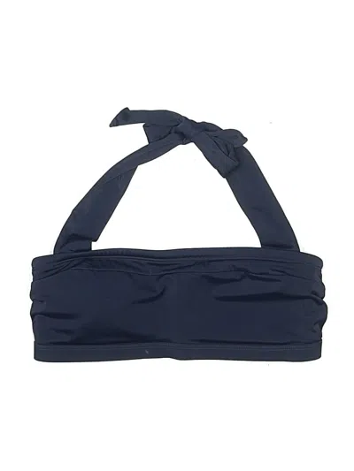 Pre-owned Boden Swimsuit Top Blue Swimwear