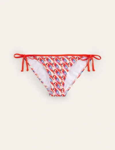 Boden Symi String Bikini Bottoms Multi, Tropical Parrot Women