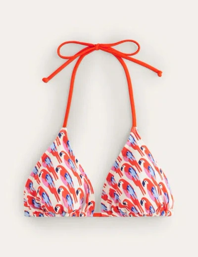 Boden Symi String Bikini Top Multi, Tropical Parrot Women