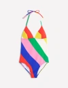 Boden Symi String Swimsuit Multi, Rainbow Cascade Women  In Multi/ Rainbow Cascade