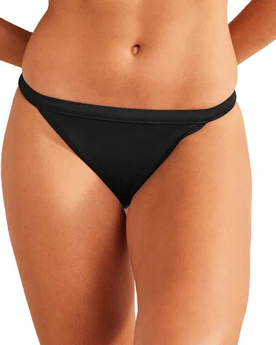 Boden Tanga Bikini Bottom In Black