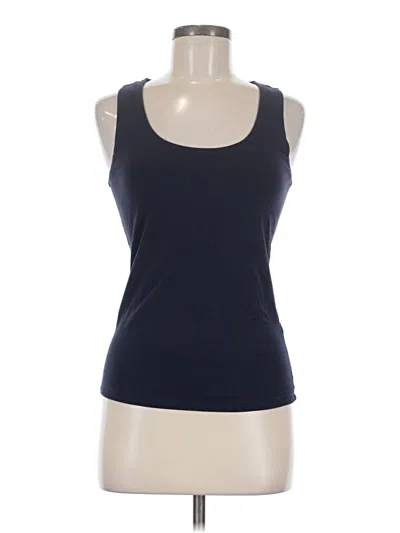 Pre-owned Boden Tank Top Blue Halter Neckline Tops