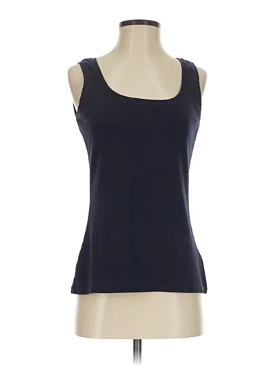 Pre-owned Boden Tank Top Blue Strapless Neckline Tops