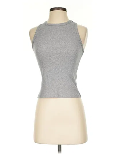 Pre-owned Boden Tank Top Gray Halter Neckline Tops