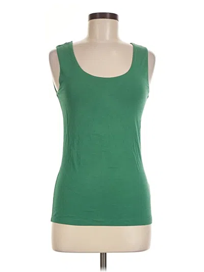 Pre-owned Boden Tank Top Green Scoop Neck Tops