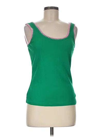 Pre-owned Boden Tank Top Green Strapless Neckline Tops