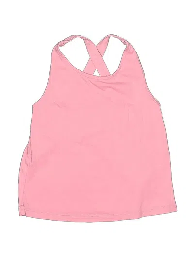 Pre-owned Boden Kids' Tank Top Pink Halter Neckline Tops