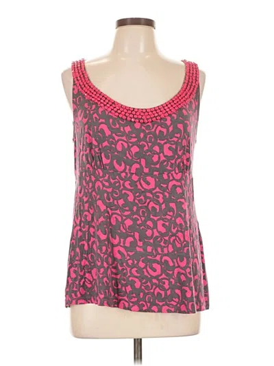 Pre-owned Boden Tank Top Pink Strapless Neckline Tops
