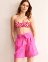 BODEN TAORMINA  BANDEAU BIKINI TOPFLAME SCARLET, MAZE WOMEN BODEN
