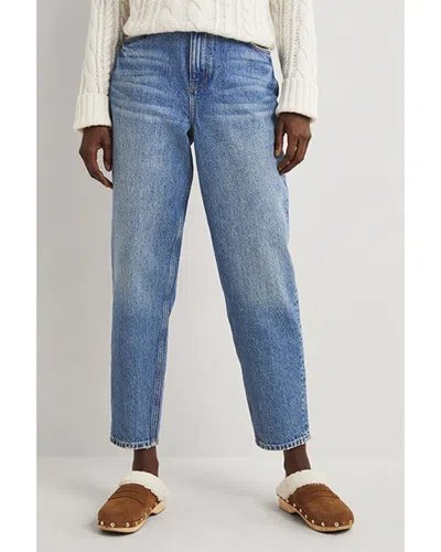 Boden Tapered High-rise Jean In Blue