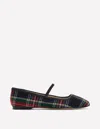 Boden Thea Mary-jane-ballerinas-kariert In Multi