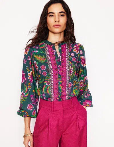 Boden Theodora Blousemulti, Blossom Flourish Women  In Multi