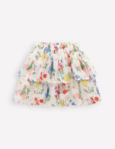 Boden Kids' Tiered Woven Skirtmulti Flower Fairy Girls  In Multi