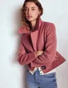 Boden Topstitch Jacket Dusty Pink