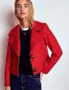 Boden Jacke Mit Steppnaht-mohnblumenrot In Red