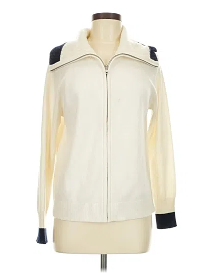 Pre-owned Boden Track Jacket In Ivory