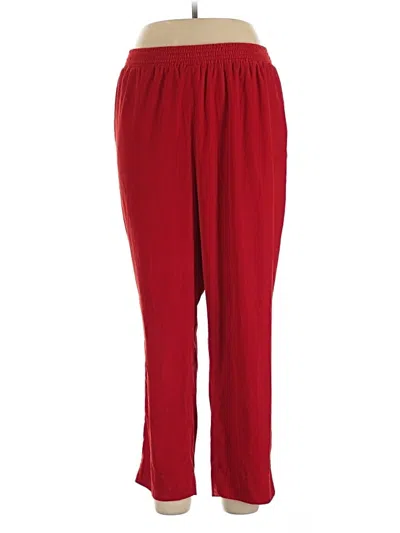 Pre-owned Boden Track Pants In Red